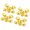 gold, variant on 4pack Clovers Cabinet Hardwares Antique Brasses Finish Zincs Alloys Drawer Knobs Durability Cabinet Handle Replacement