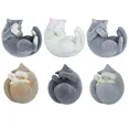 thumbnail image 3 of Modèle d'Uf Japonais Édition Réelle Échelle Torsadée Chat Endormi Collection de Bureau Figurine Modèle Jouets, 3 of 4