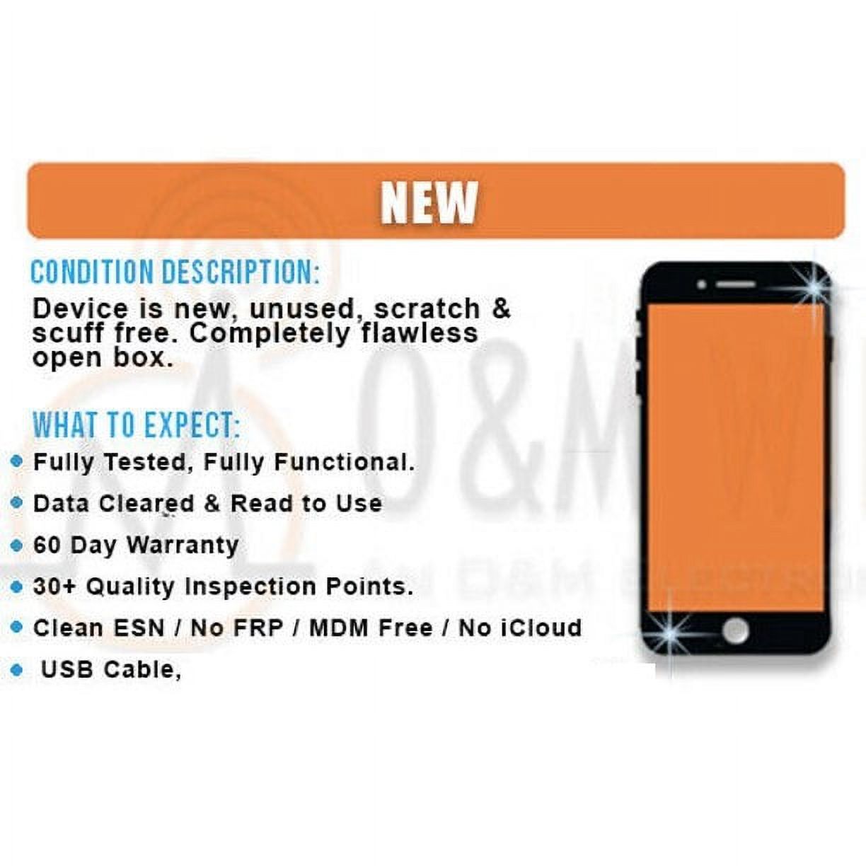 Like New Samsung Galaxy S21 Ultra 5G SM-G998U1 128GB Black (US Model) - Factory Unlocked Cell Phone - image 2 of 3