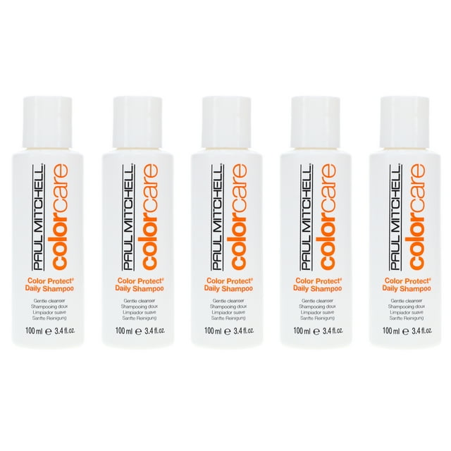 Paul Mitchell Color Protect Daily Shampoo 3.4 oz 5 paquete Paul Mitchell Paul Mitchell Color Protect Daily Shampoo 3.4 oz 5 paquete