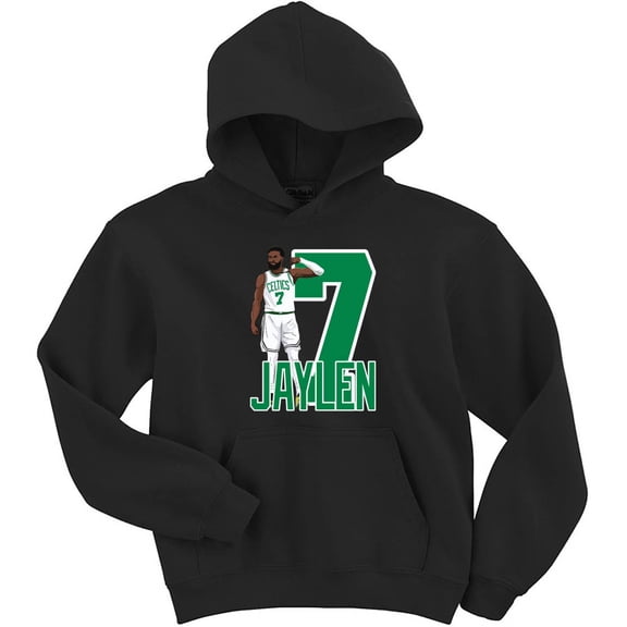 Jaylen Brown Boston 7 Champions Hooded Sweatshirt Hoodie