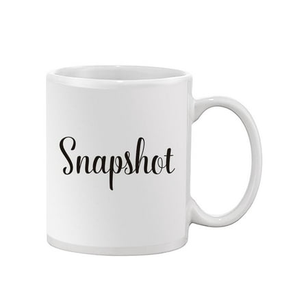 

Snapshot Mug -Image by Shutterstock