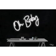 Oh Baby-LED Neon Sign Made in USA