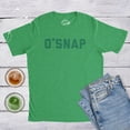 thumbnail image 4 of Mens O Snap T Shirt Funny Shamrock Saint Patricks Day Green St Patty Tee for Him Graphic Tees, 4 of 9