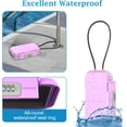 thumbnail image 2 of Travel Portable Lock Box Digit Combination Lockbox Cash Box Mini Security Case with Removable Chain Portable Beach Box for Travel Beach Office Hotel Cars Dorms, 2 of 7