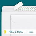 thumbnail image 4 of 9x12 Booklet Envelopes Self Seal - 500 pack - Mailing Large Envelopes 9 x 12 Peel & Seal Closure - Open-Side Blank Plain White 28 lb Paper, for Home, Office and Business, 4 of 6