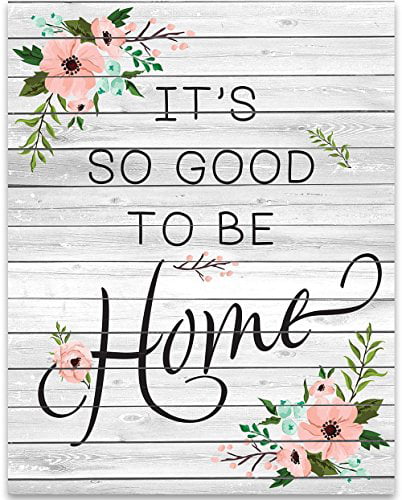 A4 Let's Stay Home Typography Print Quote Gift Office Work Decor Love UNFRAMED