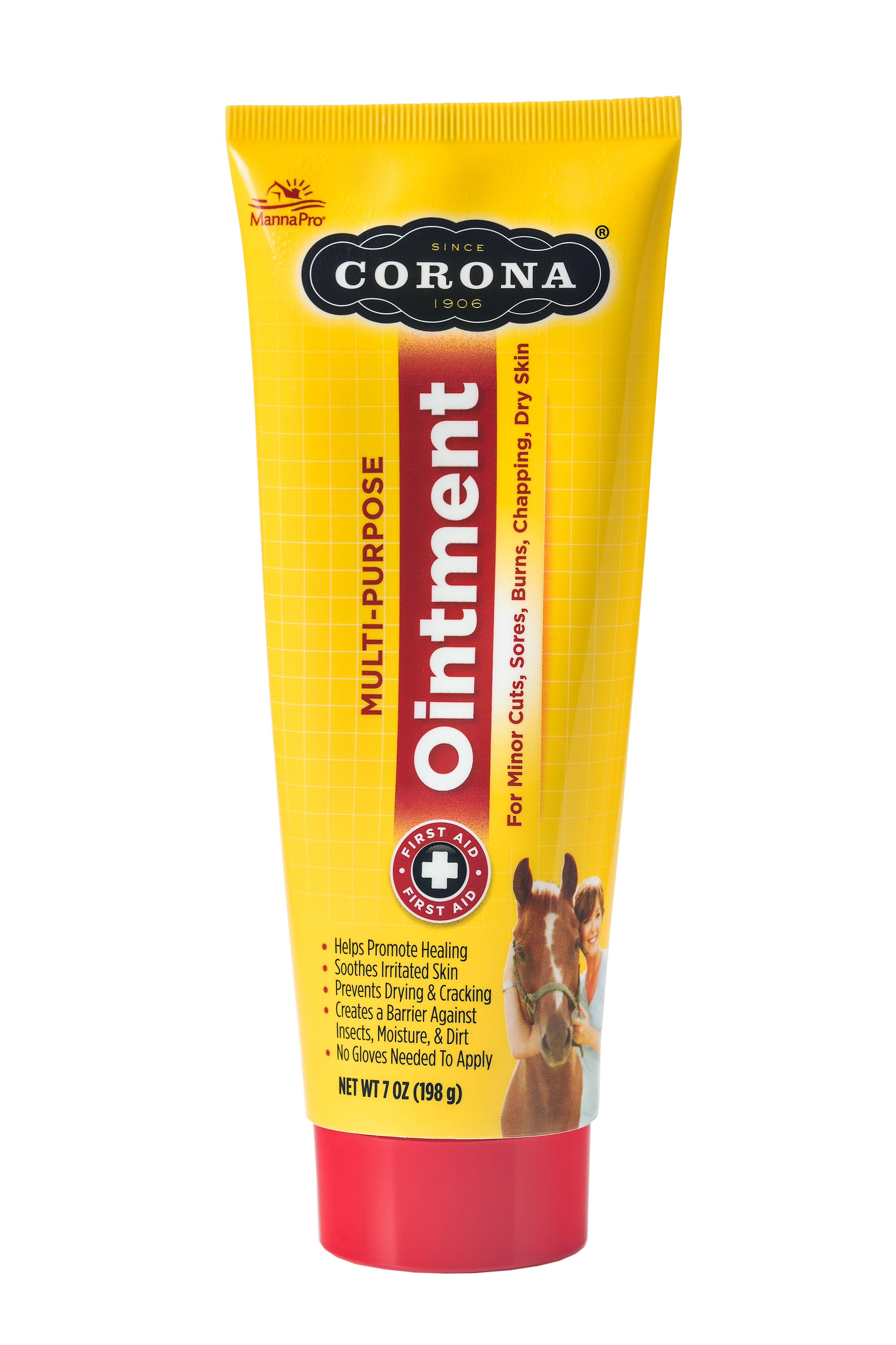 Manna Pro Corona Ointment for Horses, Helps Sooth Irritation, 7 Ounces