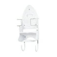 thumbnail image 3 of Colgador de tabla de planchar Colgador de plancha eléctrica para puerta Armario para plancha caliente blanco, 3 of 9
