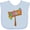 AE-Light Blue, variant on Inktastic Luau Sign Boys or Girls Baby Bib