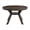 Dark Brown, variant on 47.24'' Round Kitchen Table with Glossy Surface / Easy Care for Daily Use