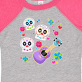 thumbnail image 4 of Inktastic Day of the Dead Owl Sugar Skulls and Guitar Boys or Girls Baby Bodysuit, 4 of 5