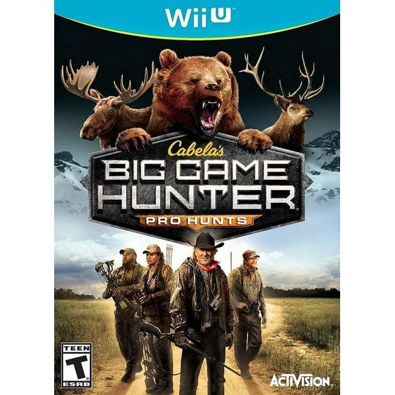Restored Cabela's Big Game Hunter: Pro Hunts (Nintendo Wii U, 2014) (Refurbished)