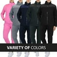 thumbnail image 7 of Women's 2 Piece Polar Fleece Sweater Jacket & Jogger Sweatpants Set, 7 of 7