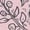 HEATHER PINK, variant on Winnie the Pooh - Floral Face - Youth Girls Fitted Short Sleeve T-Shirt