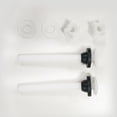 thumbnail image 2 of WHAMVOX 10pcs Plastic Flush Toilet Water Tank Push Buttons Rods Connector (80mm), 2 of 8