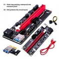 thumbnail image 4 of EIMELI PCIE Riser 1x to 16x 6 PIN Powered PCIE Adapter Extension Cable, 4 of 6