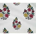 thumbnail image 4 of oneOone Cotton Flex Fabric Leaves & Floral Block Print Fabric By Yard 40 Inch Wide, 4 of 4