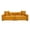 Orange, variant on AOOWOW 104.72 Inch 4 Seater Large Living Room Sofa, Beige Corduroy Upholstered Couch with 4 Decorative Throw Pillows, Soft Comfortable Furniture