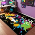 thumbnail image 2 of Gamer Rug for Room,5'x7' Gaming Rugs with Non-Slip Backing,Game Room Carpet for Bedroom and Livingroom Decor, 2 of 8