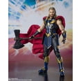 thumbnail image 2 of Tamashii Nations - Thor (THOR: Love & Thunder) - THOR: Love & Thunder, Bandai Spirits S.H.Figuarts Action Figure, 2 of 6