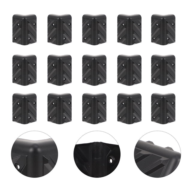 Hytrove 10Jgo Protector De Para Altavoces En Con Tornillos Negro