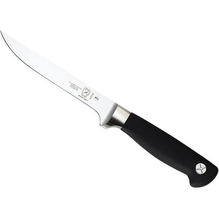 Mercer Culinary Genesis 6-Inch Flexible Steel Boning Knife,Black