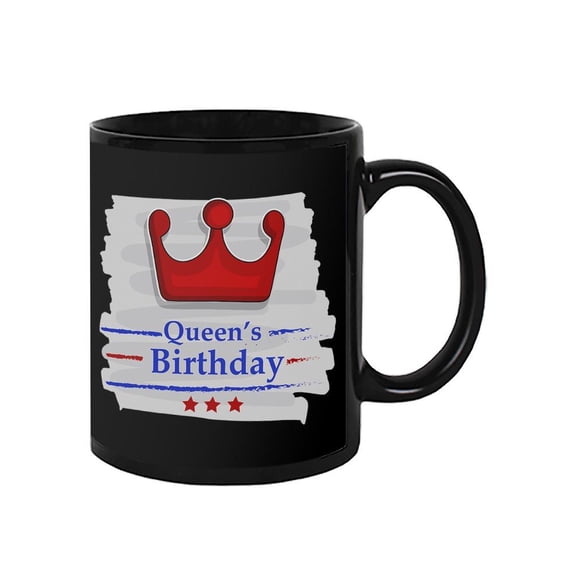 Queen's Birthday Brush Mug - Image by Shutterstock,