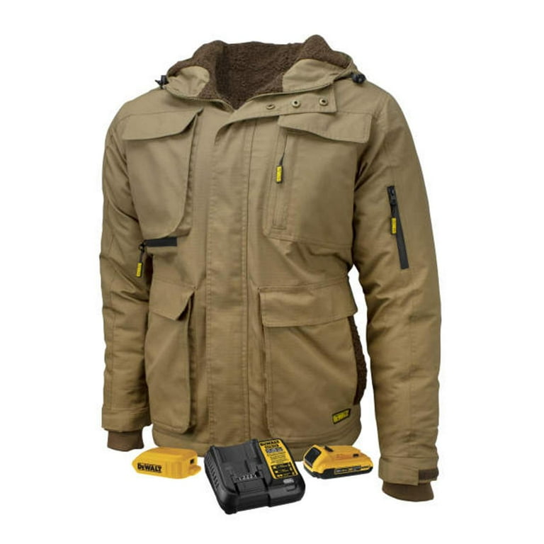 DeWalt Men s Heavy Duty Ripstop Heated Jacket with Battery M