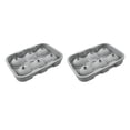 thumbnail image 3 of Advancent Molde de bola de hielo DIY para hacer cubitos de hielo de 6 cavidades, molde de silicona para Bar de casa, fiesta, verano, whisky, vino, Type1 NO1 Advancent CBP155977, 3 of 6