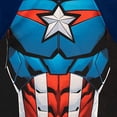 thumbnail image 2 of Marvel Boys' Captain America T-Shirt Blue Size 3T, 2 of 2