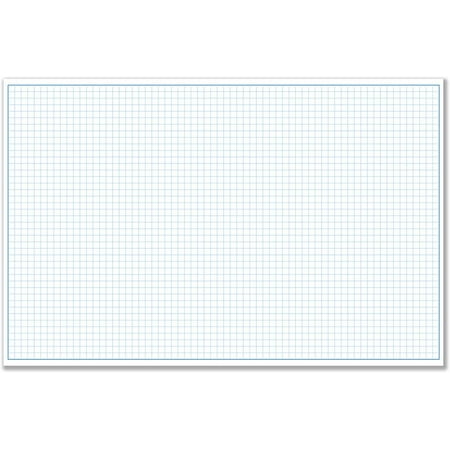 Next Day Labels Quadrille Grid Blueprint and Graph Paper, 11"in x 17"in, 50 Sheets, 5 Count Pack