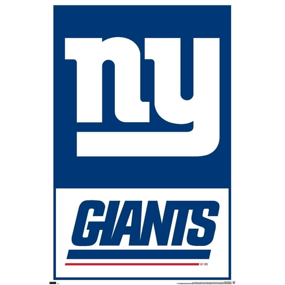NFL New York Giants - Logo 21 Wall Poster, 22.375" x 34"