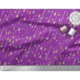 thumbnail image 3 of Soimoi Purple Cotton Duck Fabric Arrow Tribal Fabric Prints By Yard 42 Inch Wide, 3 of 3