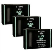 Olivina Men - Exfoliating .. Bar Soap (Black Oak, .. 6 oz, 3-Pack)