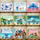 thumbnail image 2 of Cartoon Lilo&Stitch Theme Party Background Summer Girl Boy Birthday Party Decoration Supplie Photography Background Studio Props, 2 of 5