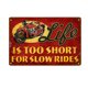 thumbnail image 2 of Carta Vintage Metal Sign Placa Retro Cartel Garaje Pared Pintura Decorativa Likrtyny Arte Deco, 2 of 9