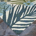 thumbnail image 3 of Couristan Covington Summer Laelia Indoor/Outdoor Area Rug, 2'6" x 8'6" Runner, Ivory-Fern, 3 of 3