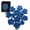 Blue roses, variant on 12Pcs Pink Rose Bouquet Building Set Artificial Flower Floral Gothic Home Decor Collection Gifts for Women Christmas