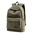 thumbnail image 4 of Large Capacity Canvas Backpack - Perfect for Junior High School Students & Outdoor Travelers!, 4 of 5