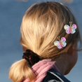 thumbnail image 1 of 2 Uds Pinzas para El Pelo de Mariposa Accesorios para Peinados Horquillas Ligeras de Moda Pinzas para El Pelo de Mariposa para Regalos Cumpleaños Call Roscado Púrpura Rosa Fernando Pinza para el cabello, 1 of 8