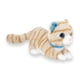 thumbnail image 4 of Gatito De Peluche Adorable Estirado Beige con Rayas, 4 of 6