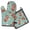 Pioneer Flower-2, variant on Pioneer Flower Kitchen Oven Mitt and Pot Holder Sets 2 Pcs for Baking, Cooking and Grilling, Heat Resistant Up To 392 °F