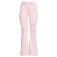thumbnail image 2 of Madden NYC Juniors' Super High Rise Flare Jeans, 2 of 5