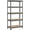 Dark Gray, variant on Topeakmart 5-Tier Utility Shelves, Metal Storage Shelves Unit Adjustable Garage Storage Racks Heavy Duty Shed Shelving- Silver, 35.5 x 16 x 71 Inch