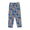 thumbnail image 4 of Naloa Cute Popcorn Print Women’s Ultra-Soft Comfy Pajama Lounge Pants with Pockets & Drawstring, 4 of 8