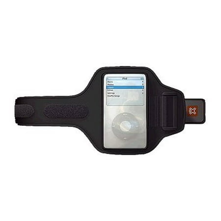 XtremeMac SportWrap - Arm pack for player - neoprene - black - for Apple iPod (3G, 4G, 5G)
