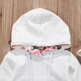 thumbnail image 3 of Baby Girl Infant Clothes Hooded Tops Pants Infant Outfits Sets Tracksuit, 3 of 5