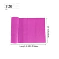 thumbnail image 2 of Uxcell Crepe Paper Roll Crepe Paper Streamer 8.2ft Long 5.9 Inch Wide, Fuchsia, 2 of 5