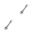 thumbnail image 2 of Monstrate Adjustable Joint High Saving Device Splash-Proof Adapter Kitchen Household Nozzle Supplies Sink Spray Bathroom 14.50*2.00*3.50 CM 2piezas, 2 of 6